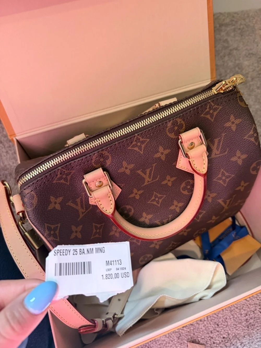 Louis Vuitton Monogram Speedy Bandoulière 25 - Picture 1 of 10